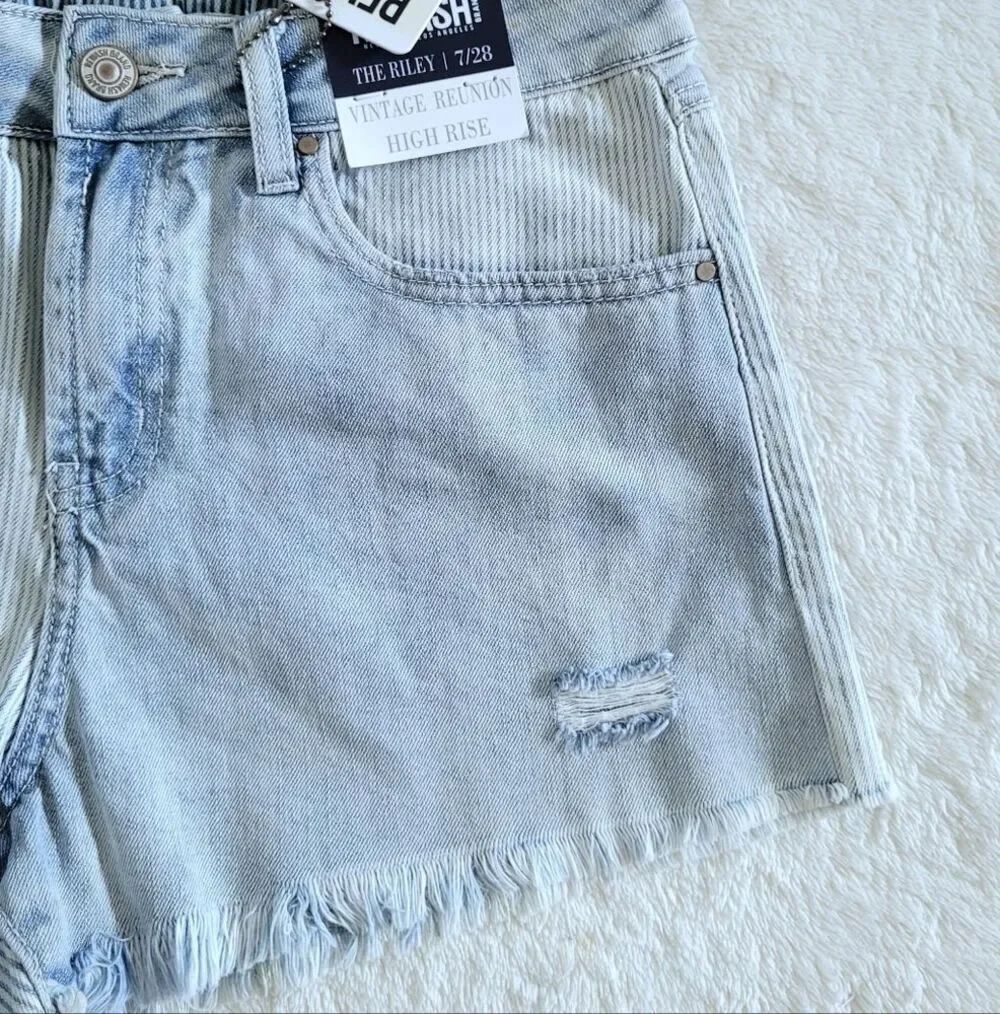 Rewash "The Riley" High Rise Shorts - NWT - Picture 5 of 12